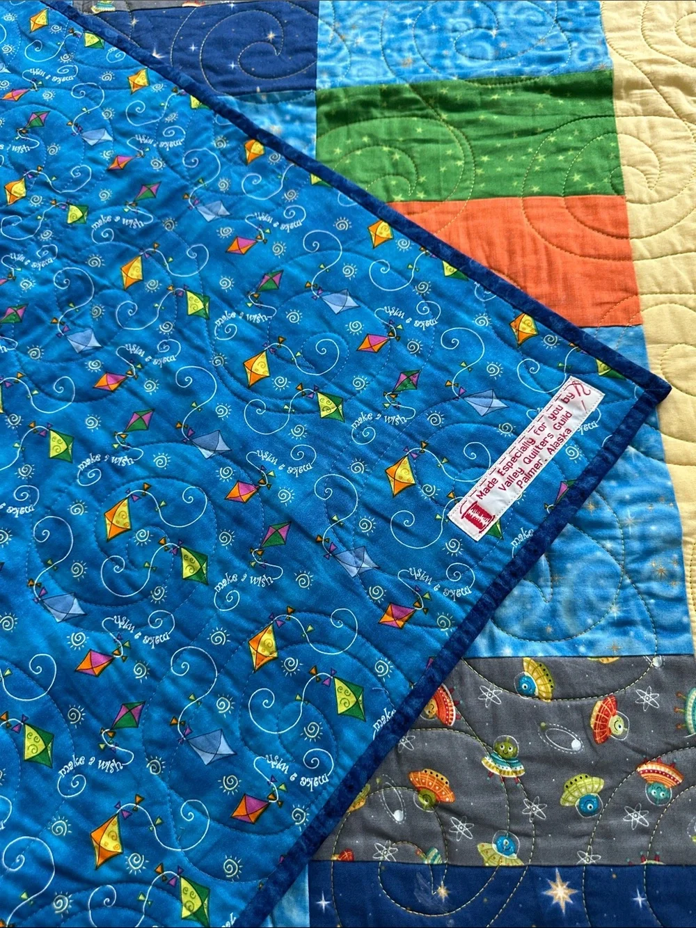 Valley Quilters Alaska Handmade Patchwork Quilt